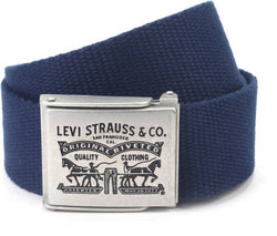 Levi's Men Blue Canvas Belt